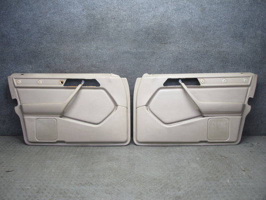 90-95 Mercedes W124 300D Front Left & Right Door Interior Trim Panel Cover OEM