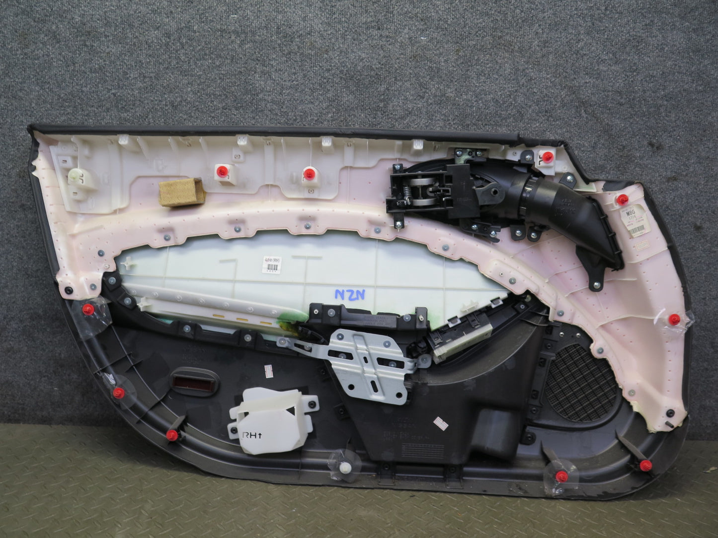 09-17 Nissan Z34 370Z Coupe Right Passenger Door Interior Trim Cover Panel OEM