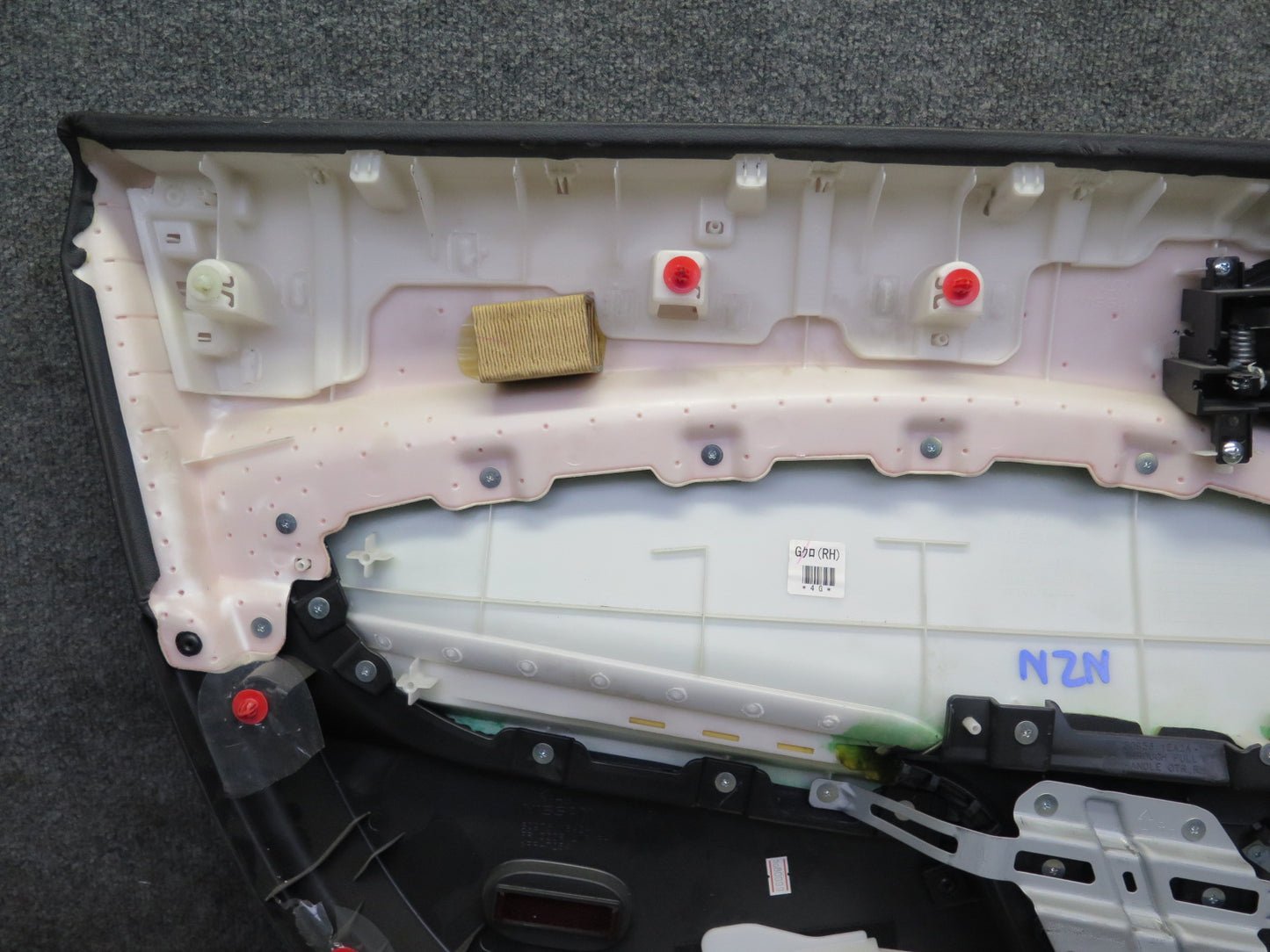 09-17 Nissan Z34 370Z Coupe Right Passenger Door Interior Trim Cover Panel OEM