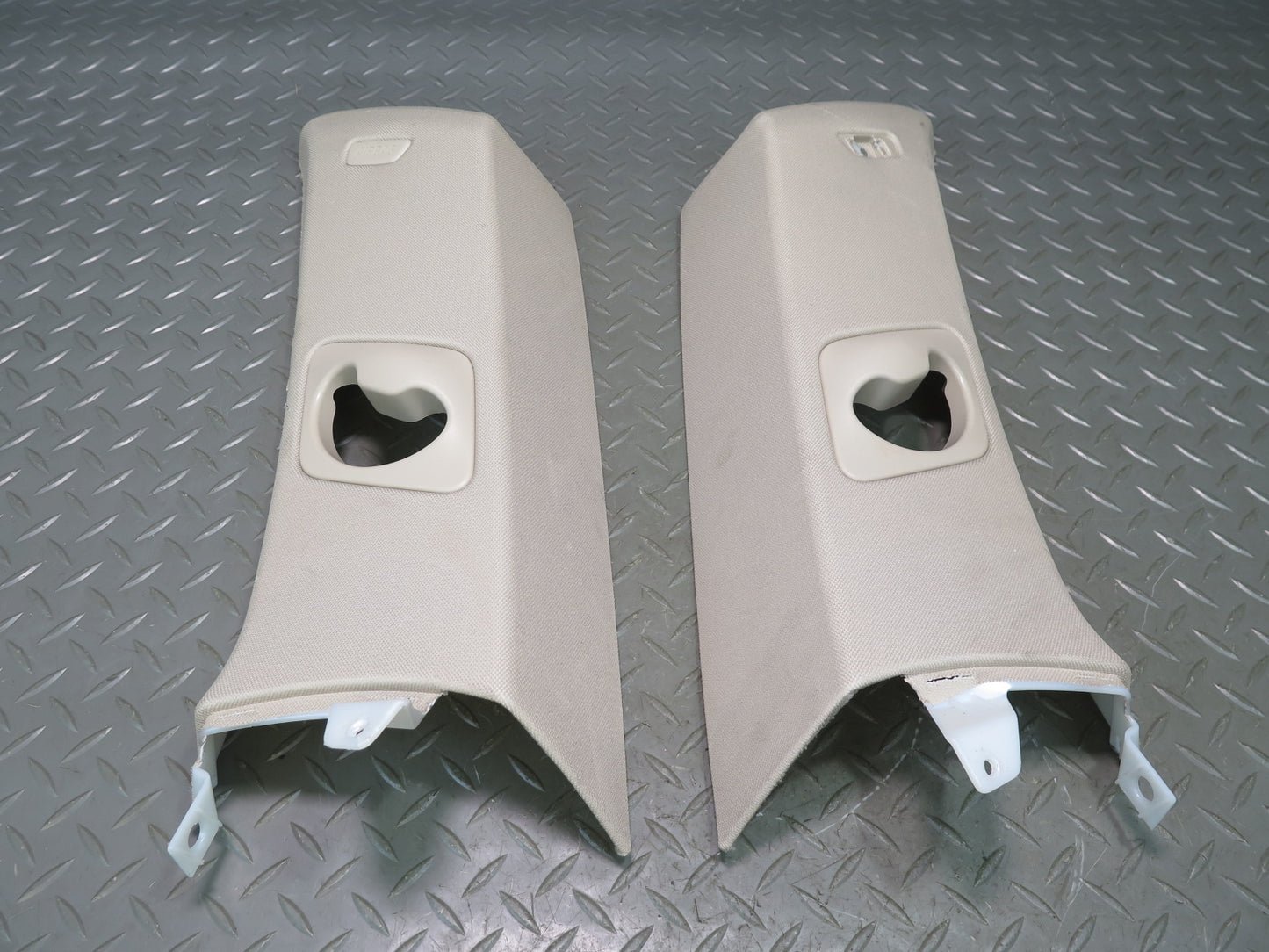 2014-2018 BMW F15 X5 Rear Interior C Pillar Upper Trim Cover Panel Set of 2