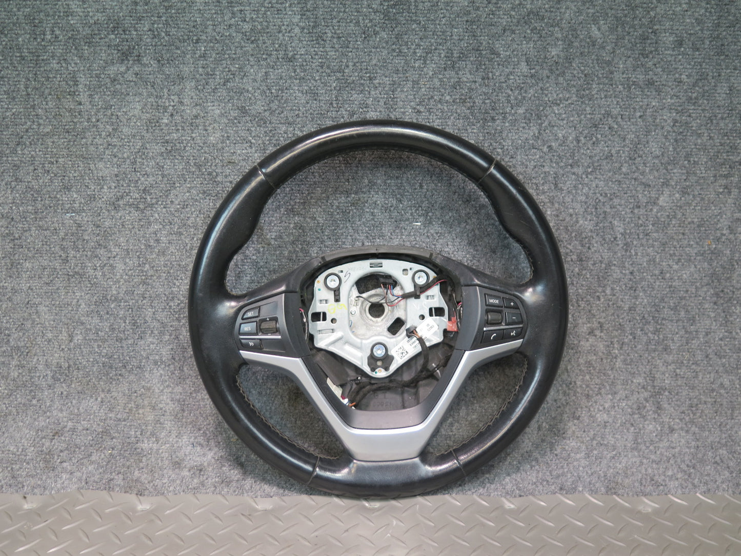 2014-2018 BMW F15 X5 Heated Sport Leather Steering Black w Controls 2510542385