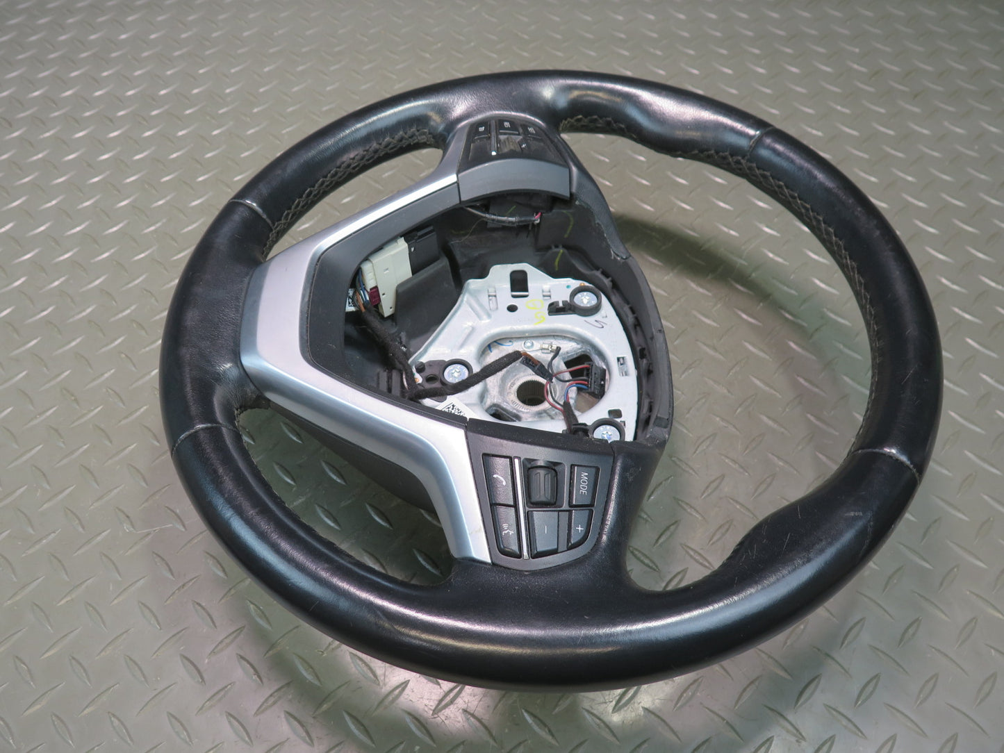 2014-2018 BMW F15 X5 Heated Sport Leather Steering Black w Controls 2510542385