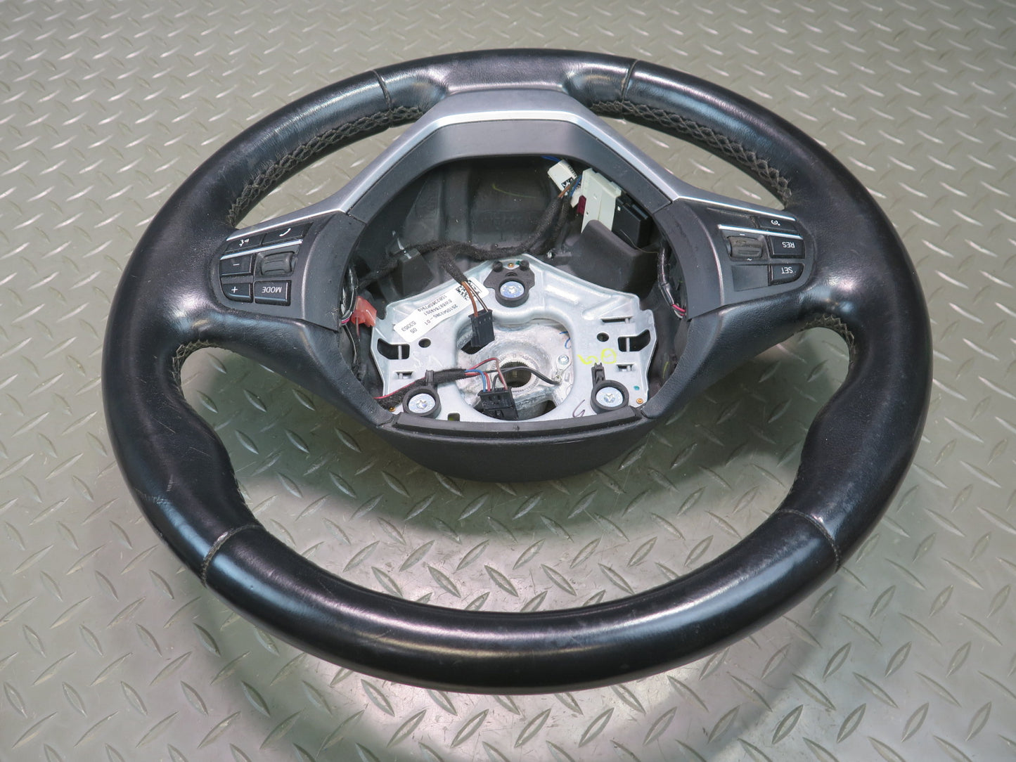 2014-2018 BMW F15 X5 Heated Sport Leather Steering Black w Controls 2510542385