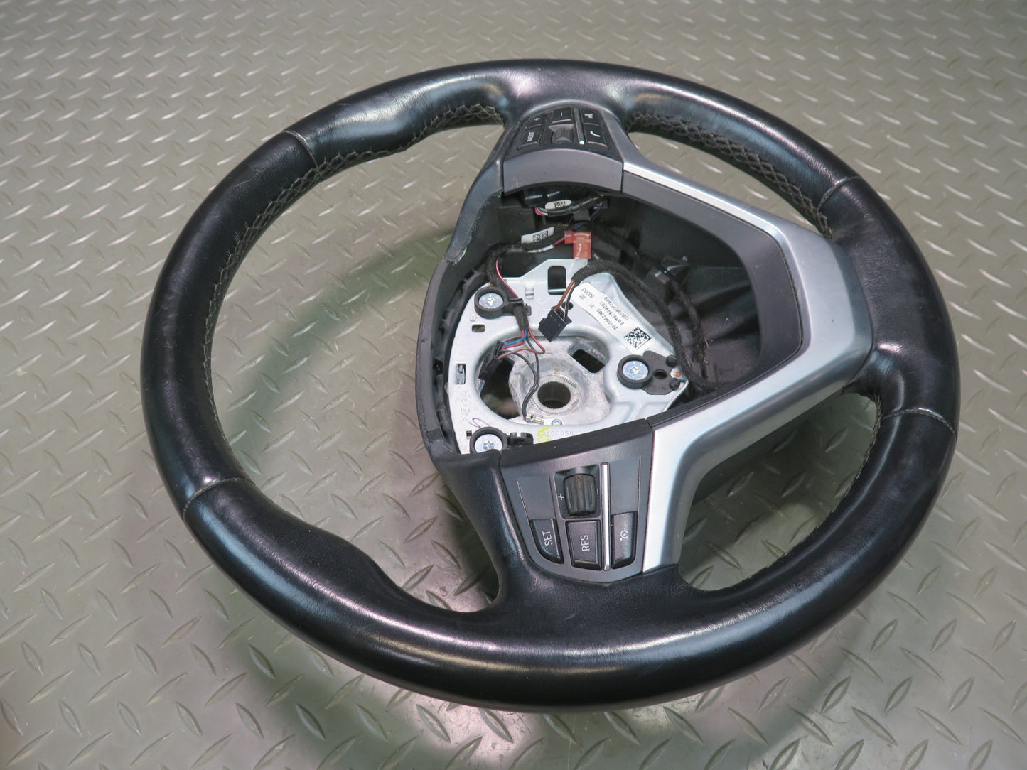 2014-2018 BMW F15 X5 Heated Sport Leather Steering Black w Controls 2510542385