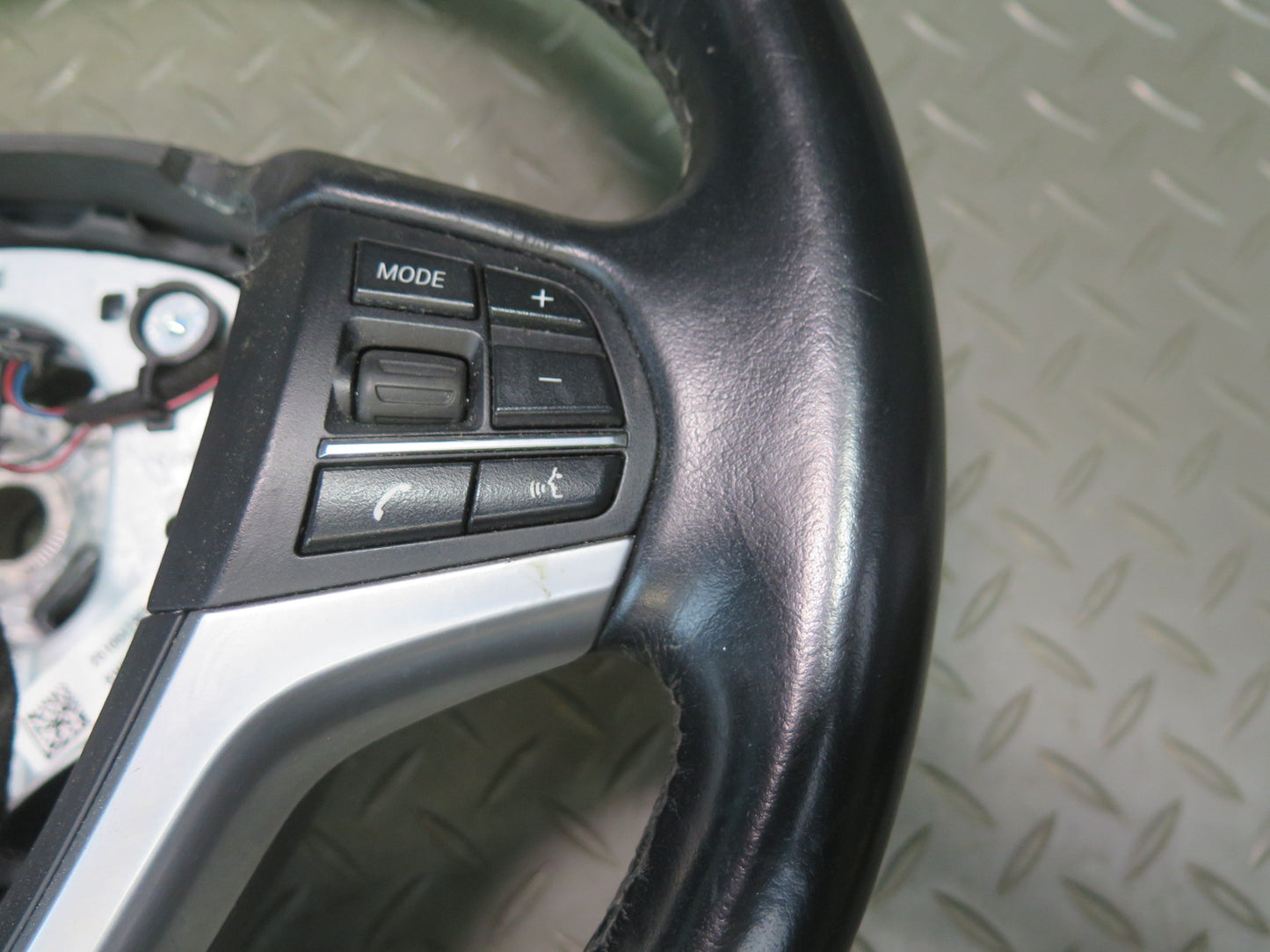 2014-2018 BMW F15 X5 Heated Sport Leather Steering Black w Controls 2510542385