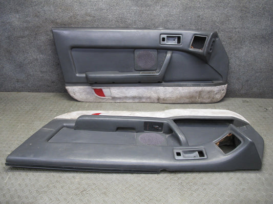88-91 Mazda RX7 FC3S Convert Left & Right Door Interior Trim Cover Panel Set OEM