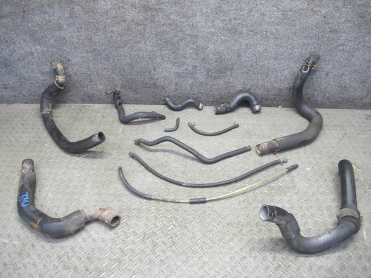 87-89 Toyota MR2 4AGELC Set of 12 Radiator Cooling System Hose Pipe Line OEM