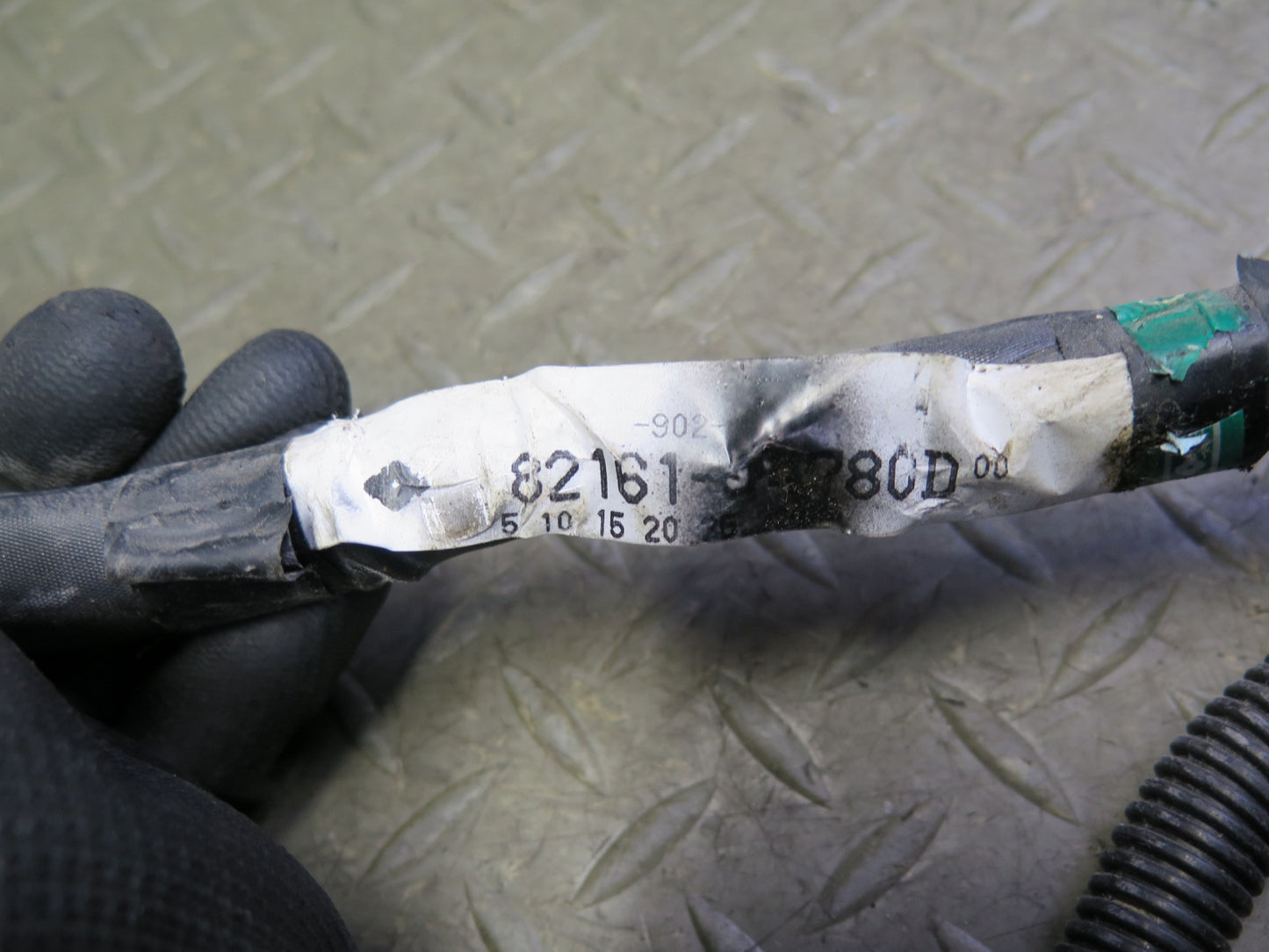 1989 Toyota Supra MK3 MA70L NA Rear Floor Wire Wiring Harness OEM