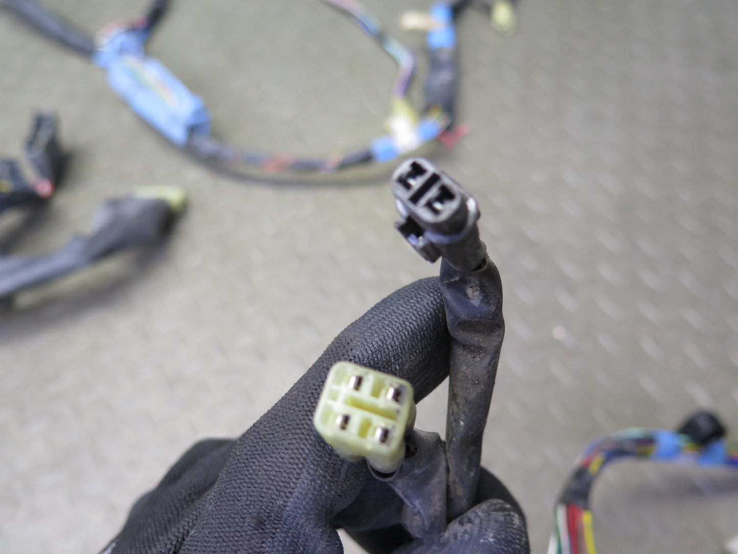 1989 Toyota Supra MK3 MA70L NA Rear Floor Wire Wiring Harness OEM