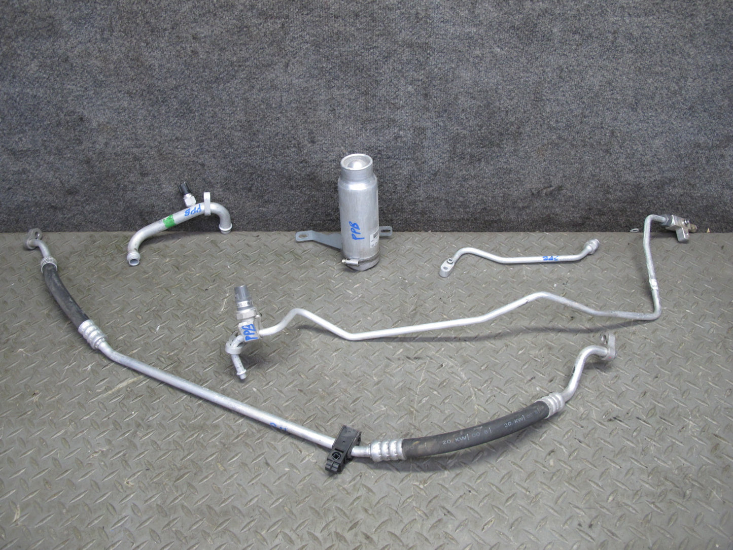 1997-2004 Porsche Boxster 986 A/C Air Condition Hose Pipe Line Dryer Set