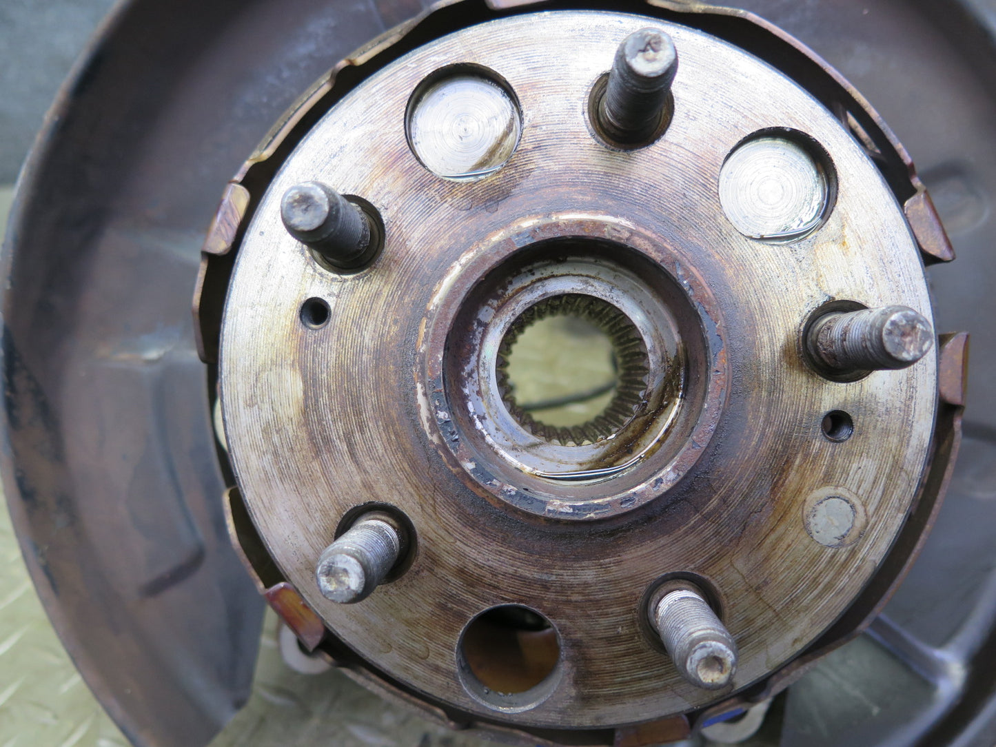98-00 Lexus UCF20L LS400 Rear Right Spindle Knuckle Wheel Hub Bearing OEM
