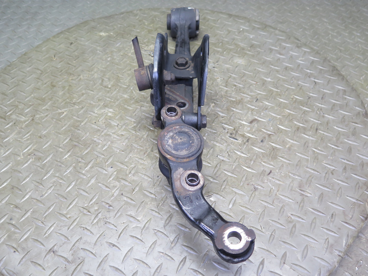 98-00 Lexus UCF20L LS400 Set of 3 Front Left Upper & Lower Control Arm OEM