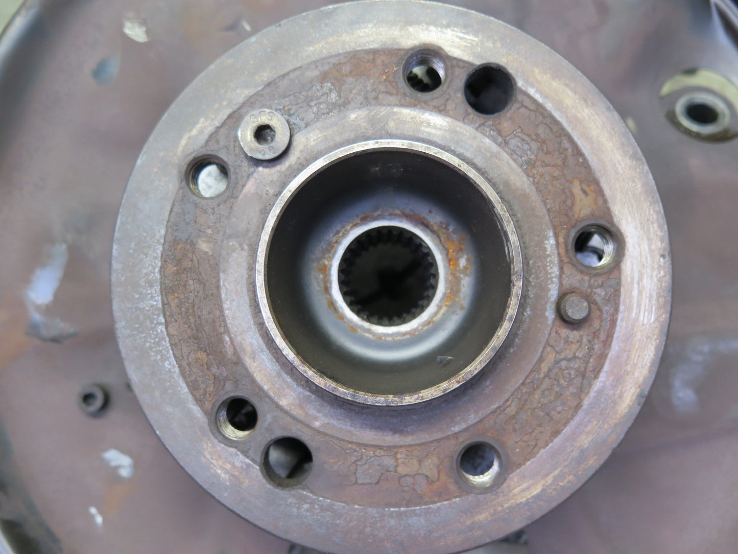 96-02 Mercedes R129 Sl-class Rear Right Spindle Knuckle Wheel Hub Bearing OEM