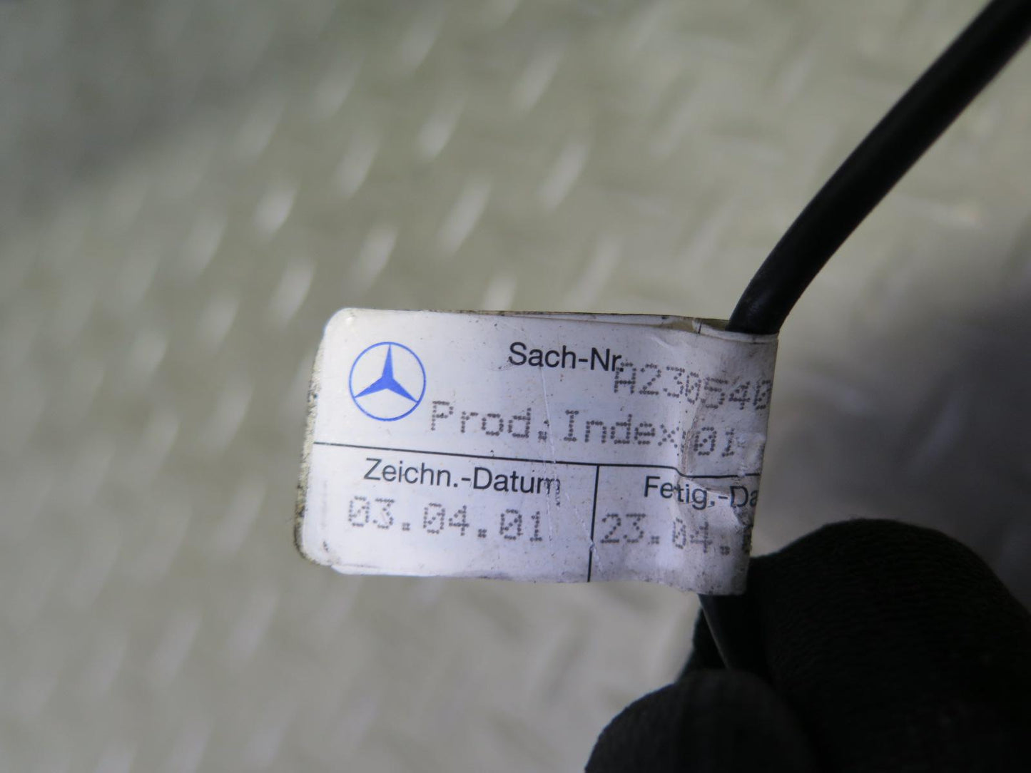 03-08 Mercedes R230 Sl-class Convertible Set of 2 Hard TOP Roof Hinge Set OEM