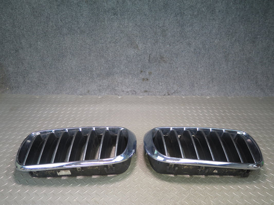 2014-2018 BMW F15 X5 Front Left & Right Hood Kidney Set of 2