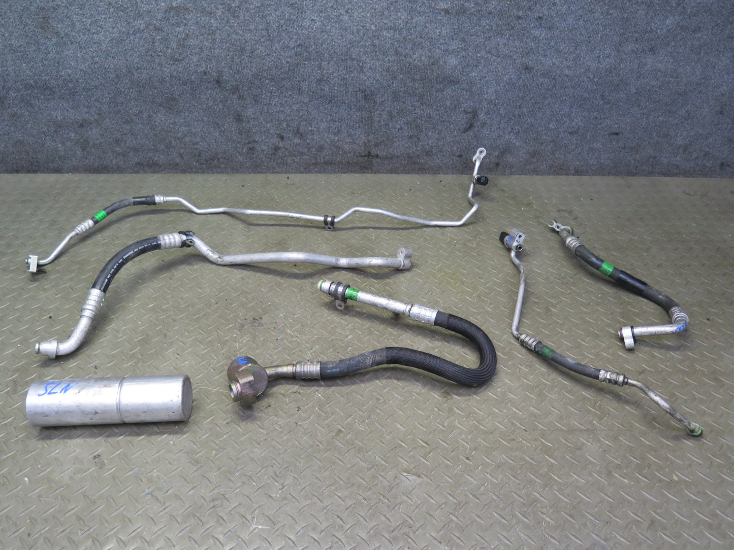 04-08 Mercedes R230 SL600 A/C Air Condition Hose Pipe Line Dryer Set OEM