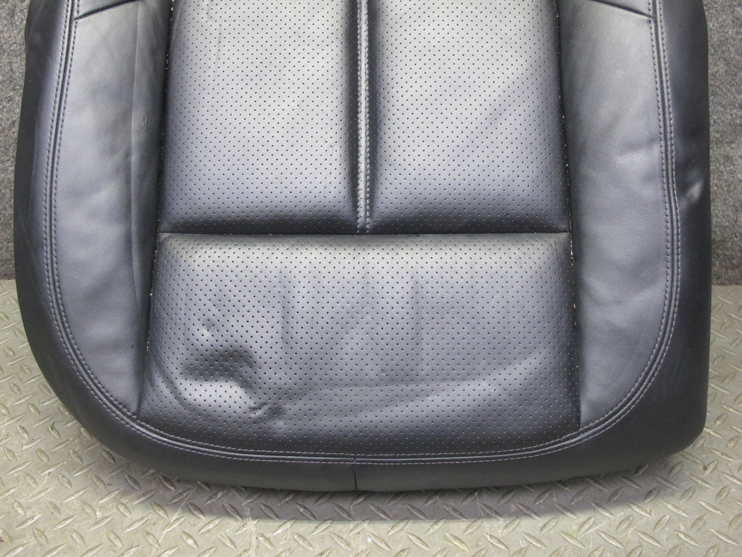 2011-2018 Porsche Cayenne 958 Rear Seat Right Side Lower Leather Cushion Black