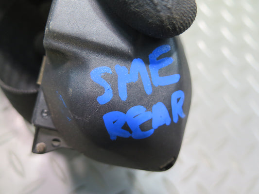 83-85 MERCEDES 240D W123 4PCS REAR SEATBELT RETRACTORS & SEATBELT BUCKLE SET OEM