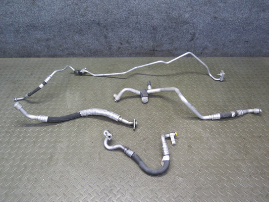 05-10 Mercedes R171 SLK55 AMG Set of 4 A/C Air Condition Hose Line Pipe OEM