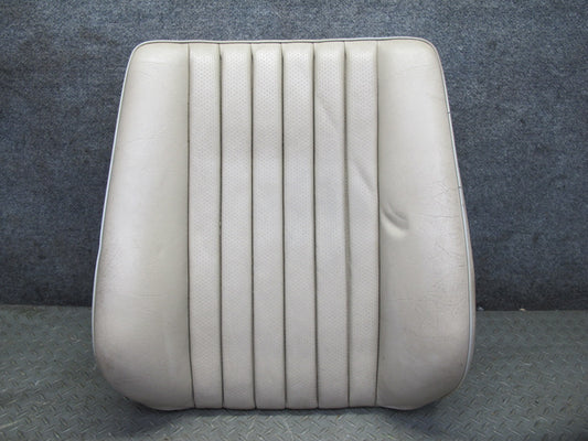 90-95 Mercedes W124 300D Front Left Seat Upper Backrest Cushion Beige OEM