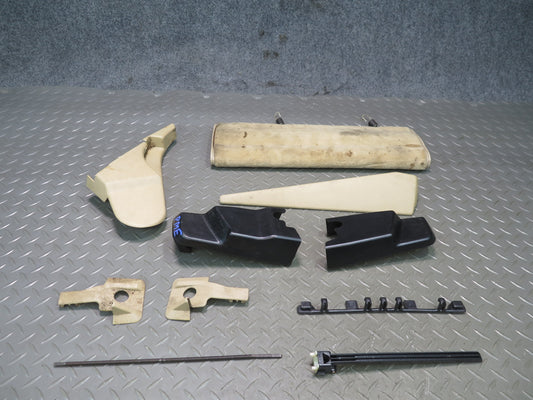 94-95 Mercedes W124 300D Front Right Seat Trim Cover Panel w Carpet Set OEM