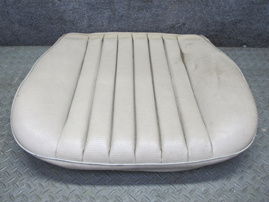 90-95 Mercedes W124 300D Front Right Seat Lower Leather Cushion Beige OEM