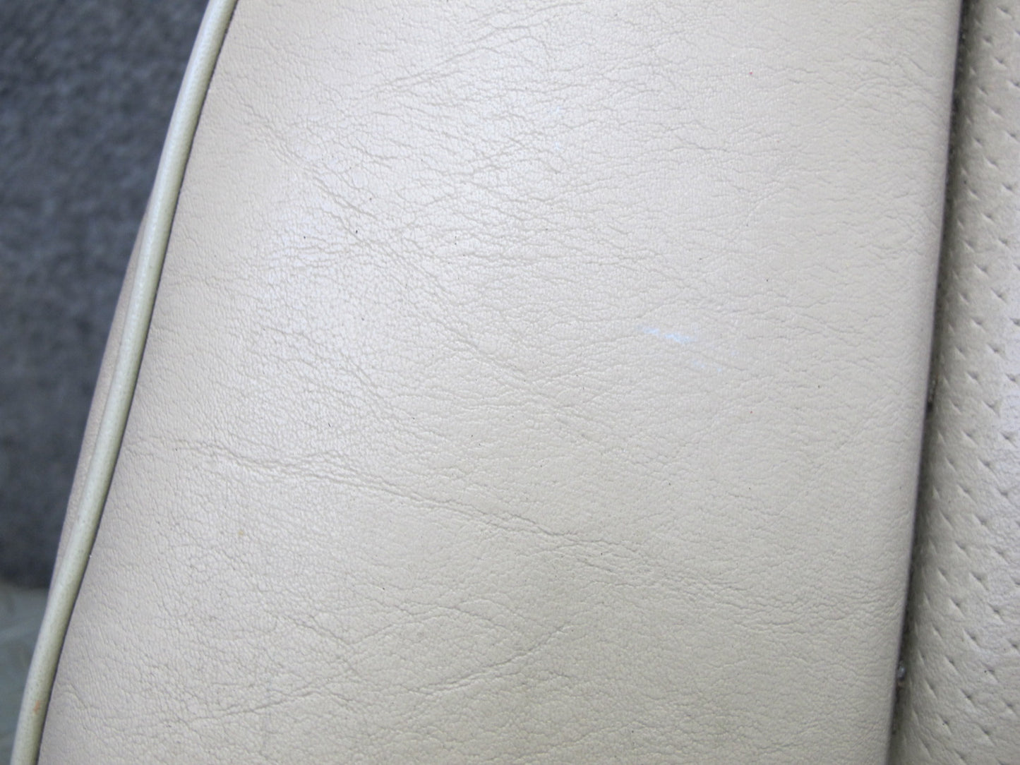 90-95 Mercedes W124 300D Front Right Seat Lower Leather Cushion Beige OEM