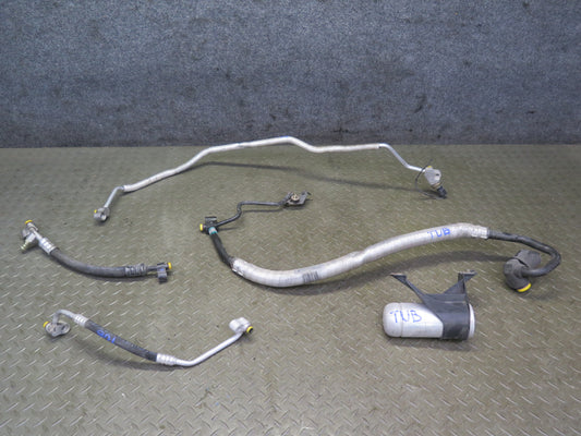 01-06 BMW E46 330Ci M54 Set of 5 A/C Air Condition Hose Pipe Line Dryer OEM
