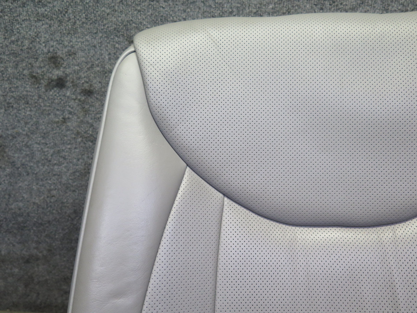04-06 Lexus UCF30L LS430 Front Right Seat Upper Leather Cushion Ash OEM