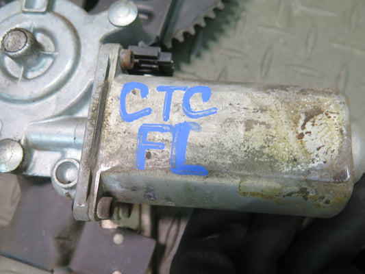 84-96 Chevrolet Corvette C4 Left Door Window Regulator w Motor OEM