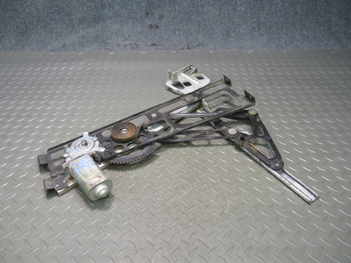 84-96 Chevrolet Corvette C4 Left Door Window Regulator w Motor OEM