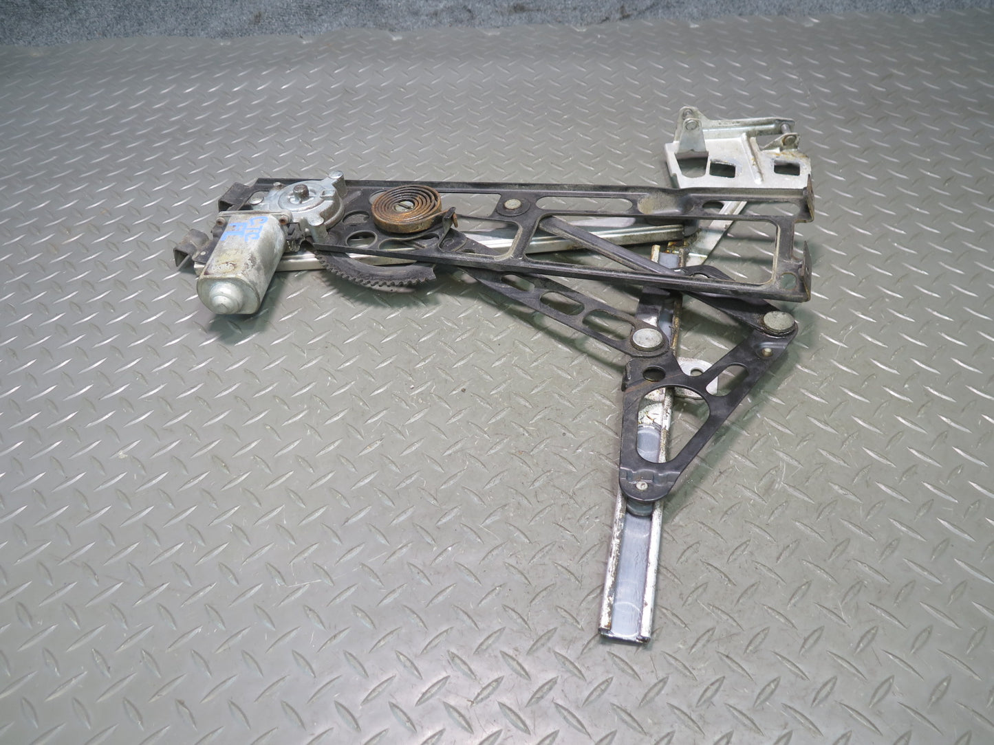 84-96 Chevrolet Corvette C4 Left Door Window Regulator w Motor OEM