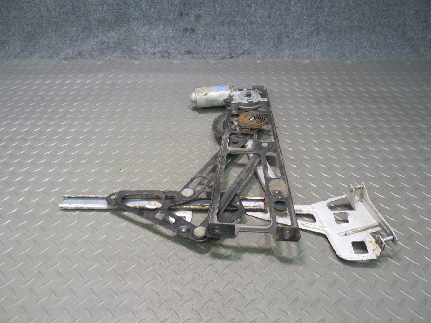 84-96 Chevrolet Corvette C4 Left Door Window Regulator w Motor OEM