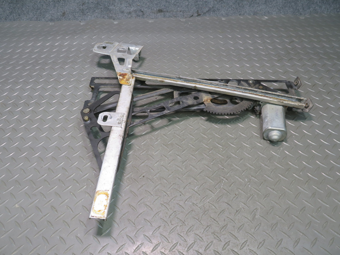 84-96 Chevrolet Corvette C4 Left Door Window Regulator w Motor OEM