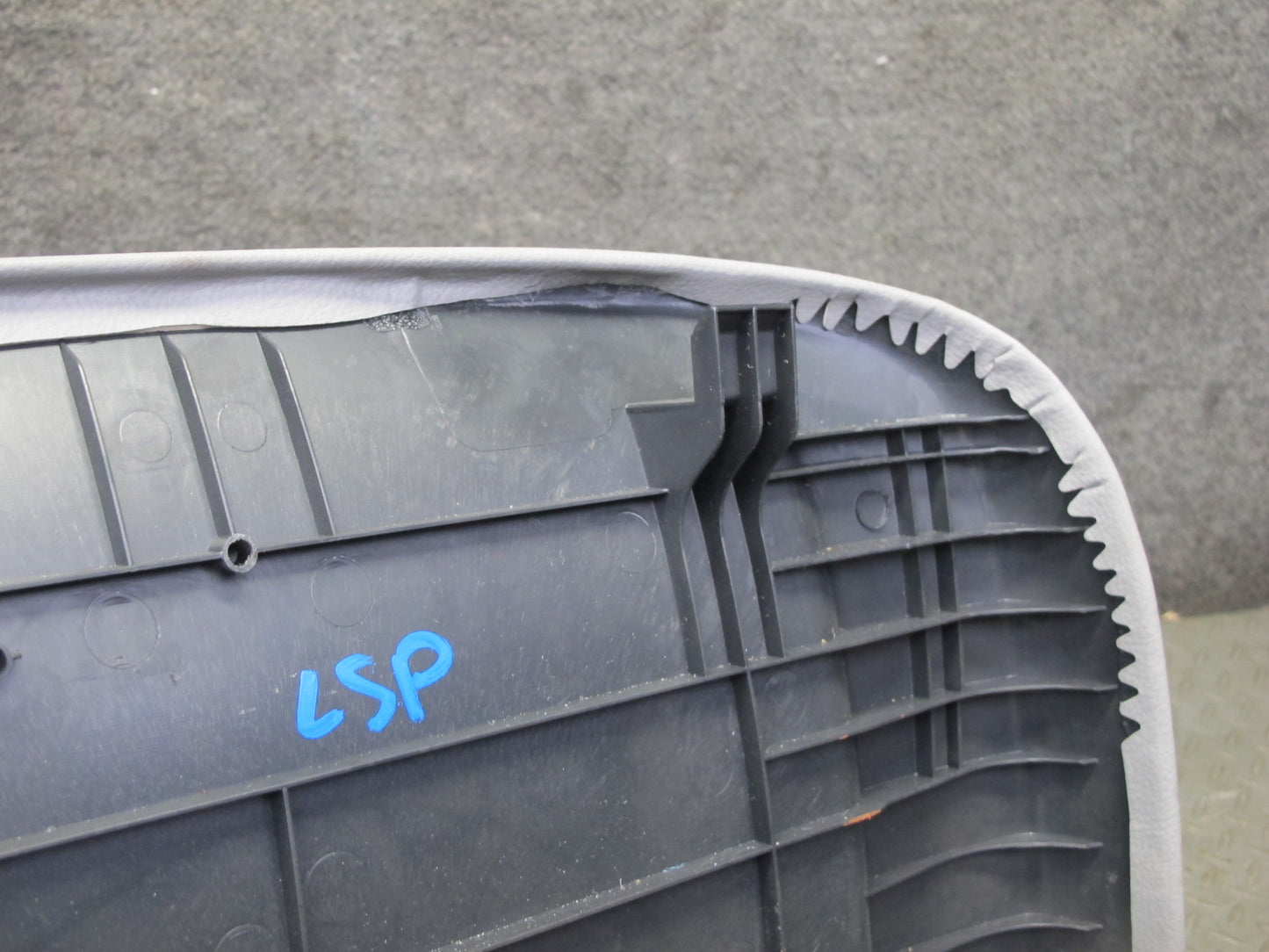 04-06 Lexus UCF30L LS430 Front Right Seat Back Trim Panel Ash OEM