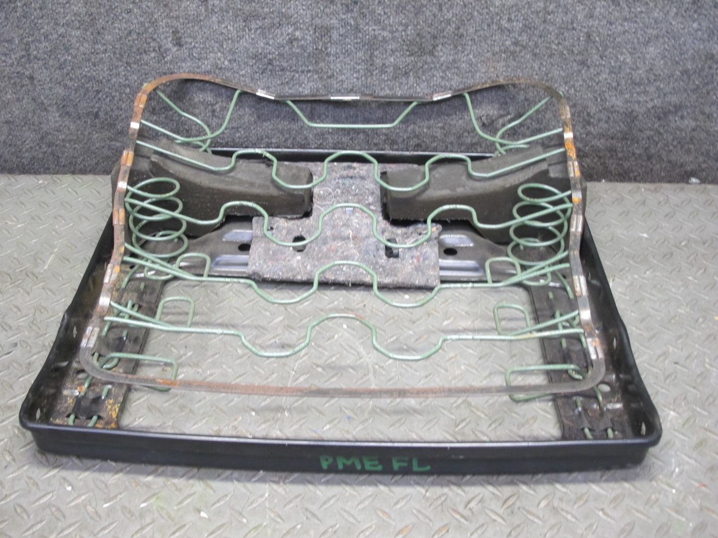 90-95 Mercedes W124 300D Front Left Driver Seat Lower Spring Frame OEM