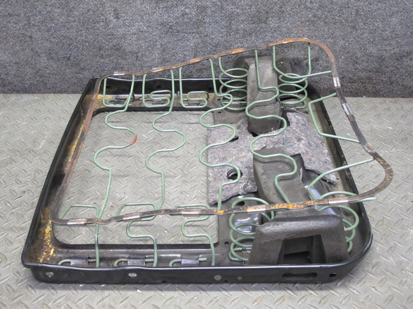 90-95 Mercedes W124 300D Front Left Driver Seat Lower Spring Frame OEM
