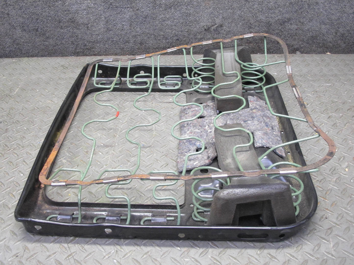 90-95 Mercedes W124 300D Front Right Seat Lower Spring Frame OEM