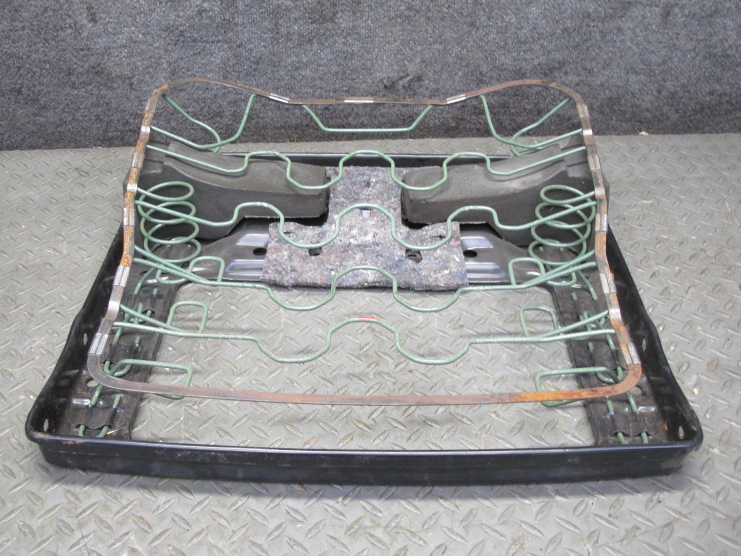 90-95 Mercedes W124 300D Front Right Seat Lower Spring Frame OEM
