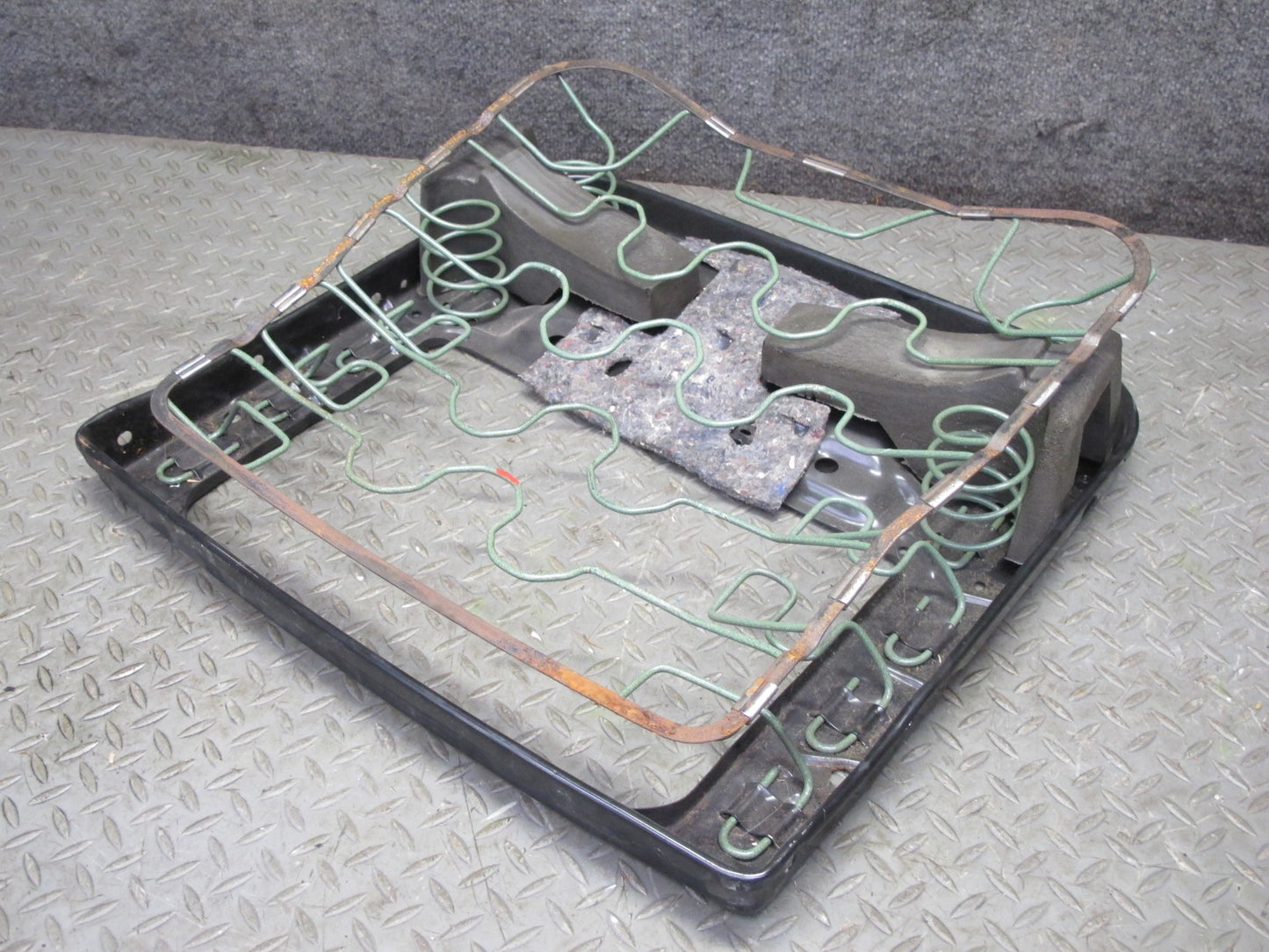 90-95 Mercedes W124 300D Front Right Seat Lower Spring Frame OEM