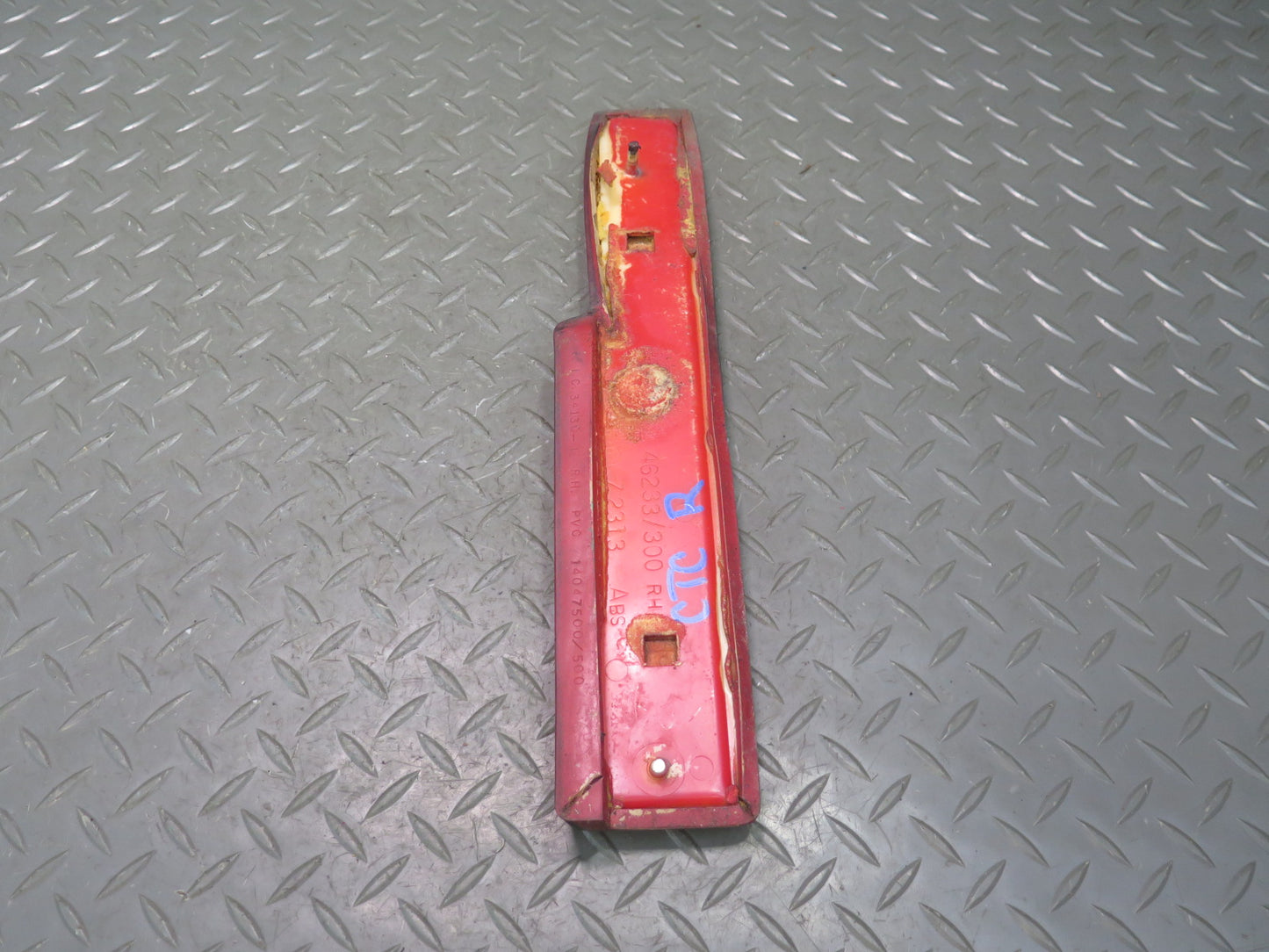 84-87 Chevrolet Corvette C4 Left & Right Door Sill Pads Black Set OEM