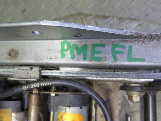 90-95 Mercedes W124 300D Front Left Driver Seat Frame Track Rail w Motor OEM