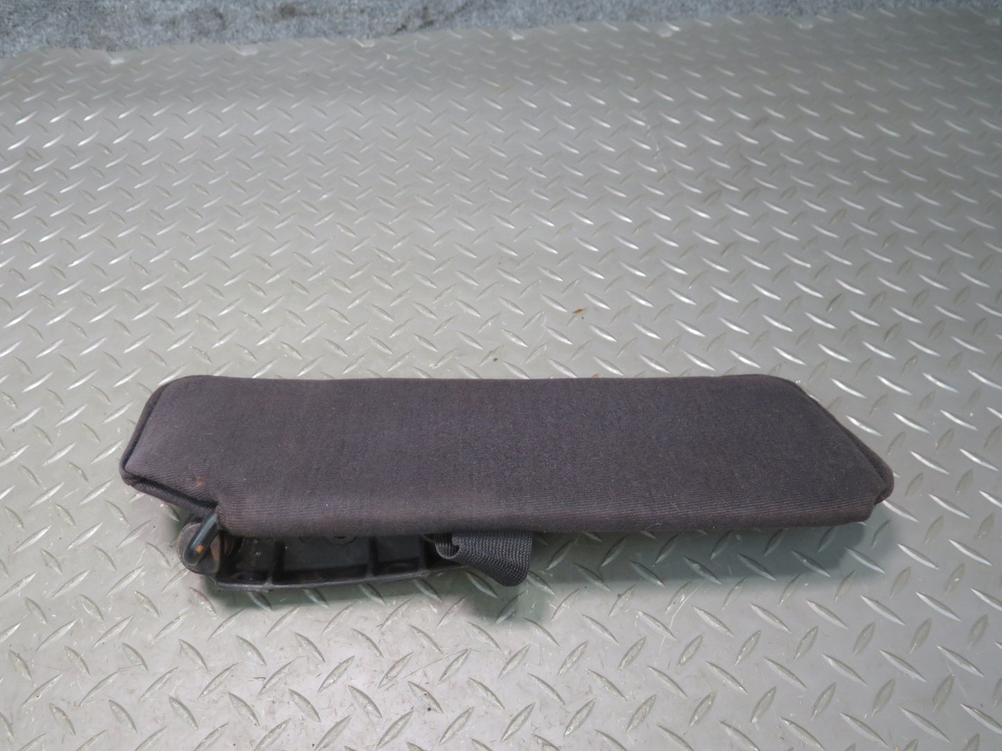 84-85 Chevrolet Corvette C4 Coupe Front Left & Right Sun Visor w Mount Set OEM