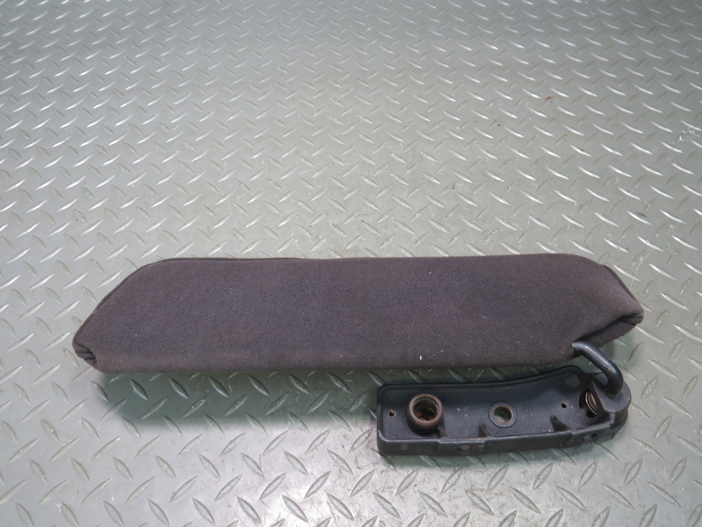 84-85 Chevrolet Corvette C4 Coupe Front Left & Right Sun Visor w Mount Set OEM