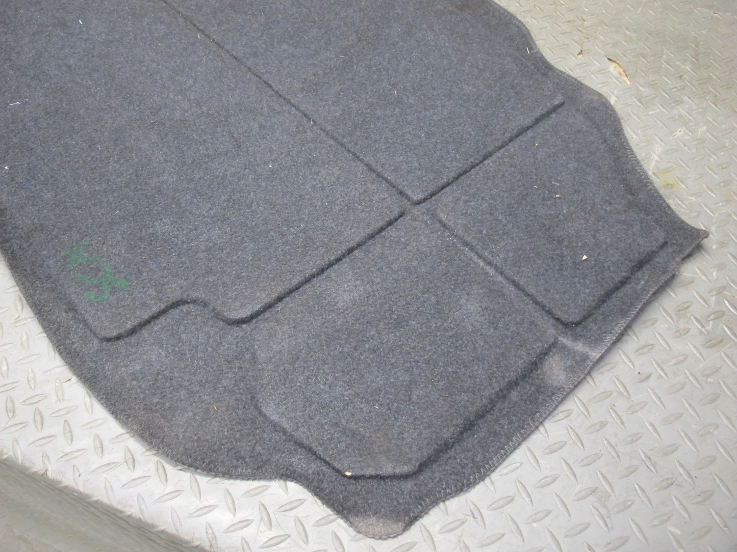 92-00 Lexus UZZ30L SC300 SC400 Trunk Spare Tire Floor MAT Carpet Cover Black OEM