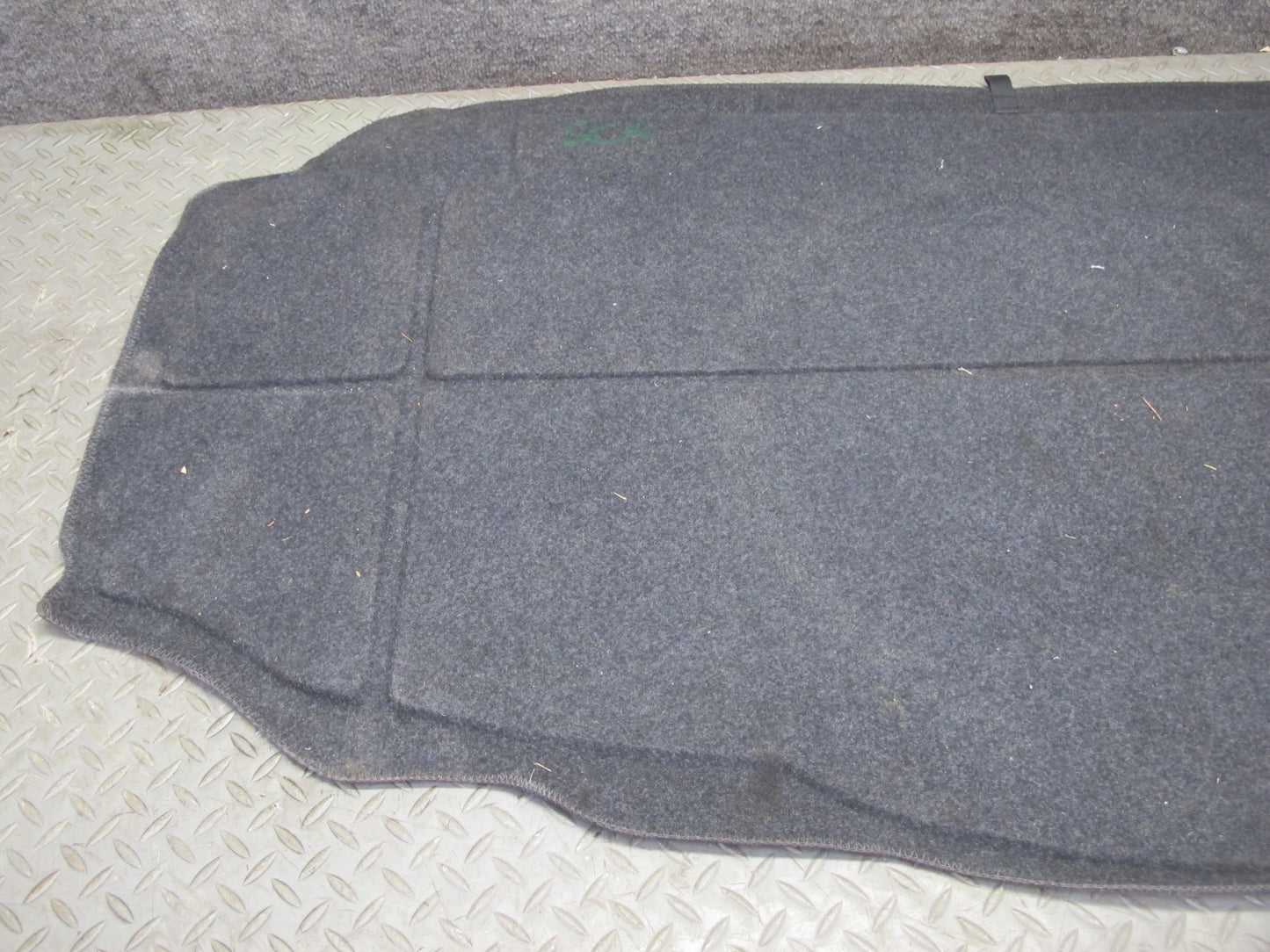 92-00 Lexus UZZ30L SC300 SC400 Trunk Spare Tire Floor MAT Carpet Cover Black OEM