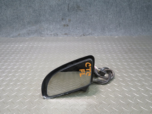 84-87 Chevrolet Corvette C4 Left Door Heated Side View Power Mirror Black OEM