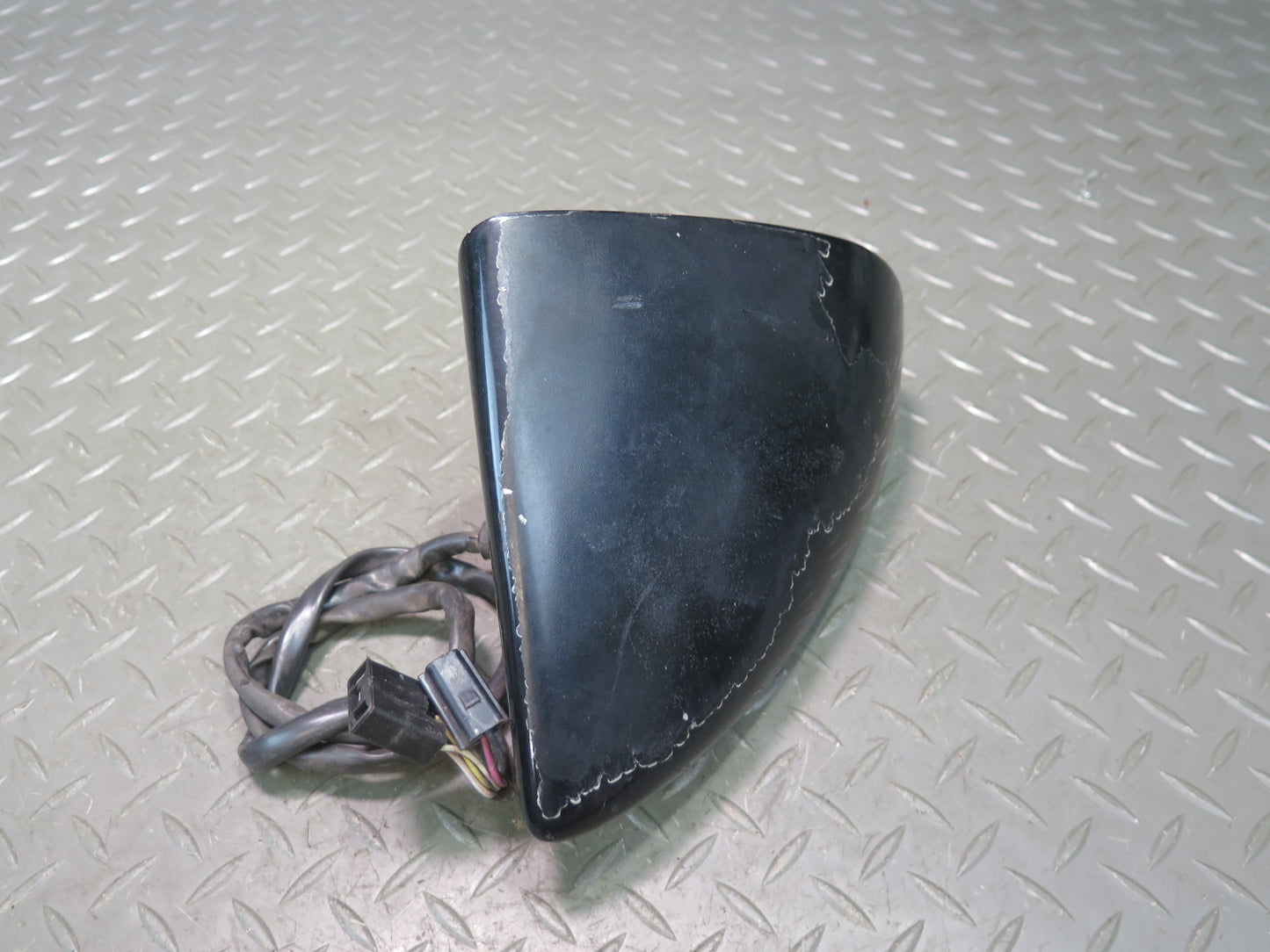 84-87 Chevrolet Corvette C4 Left Door Heated Side View Power Mirror Black OEM
