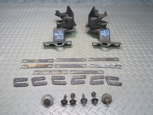 1984 Chevrolet Corvette C4 Left Right Hood Hinge w Shims AND Bolts Set OEM