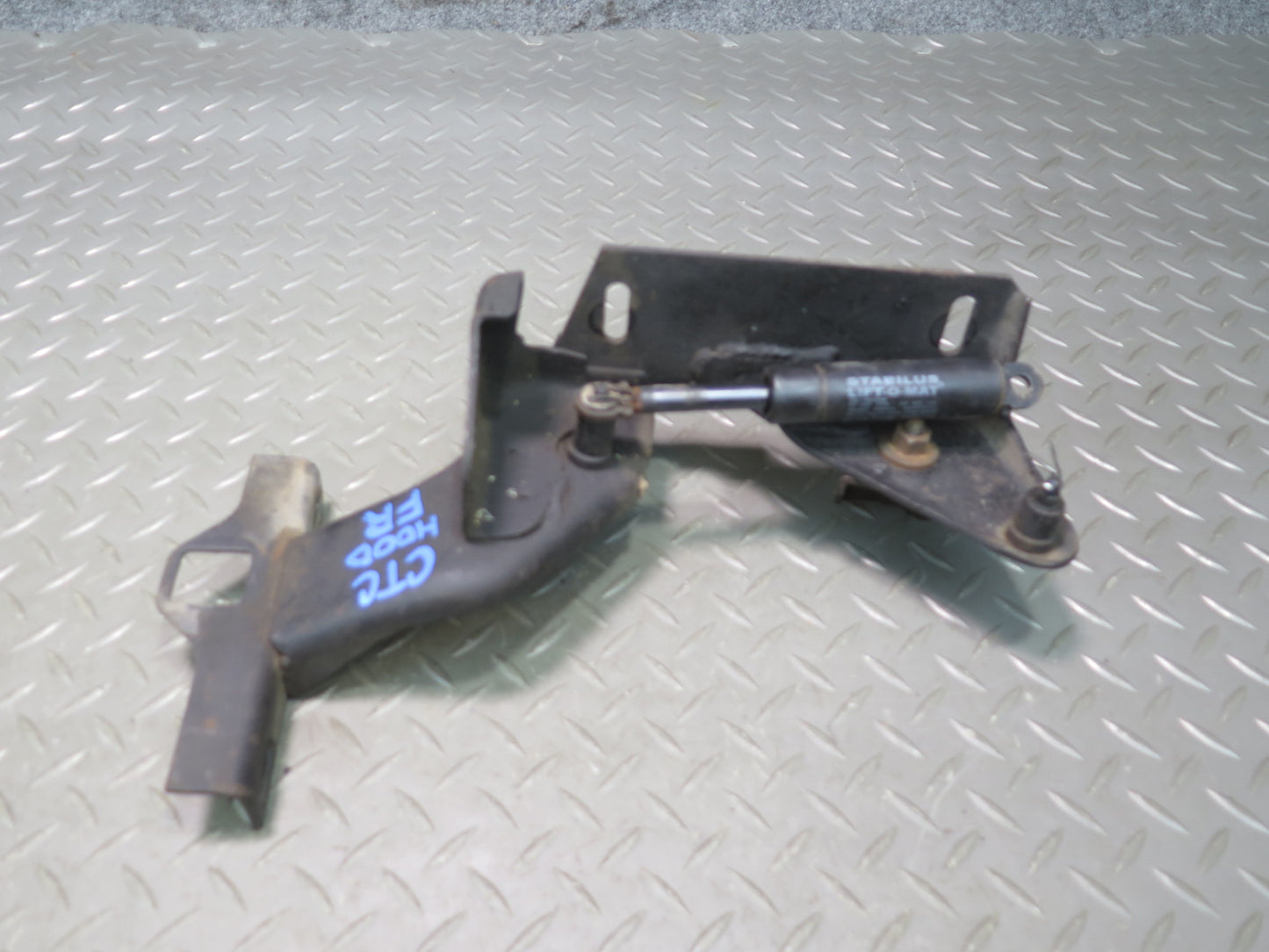 1984 Chevrolet Corvette C4 Left Right Hood Hinge w Shims AND Bolts Set OEM